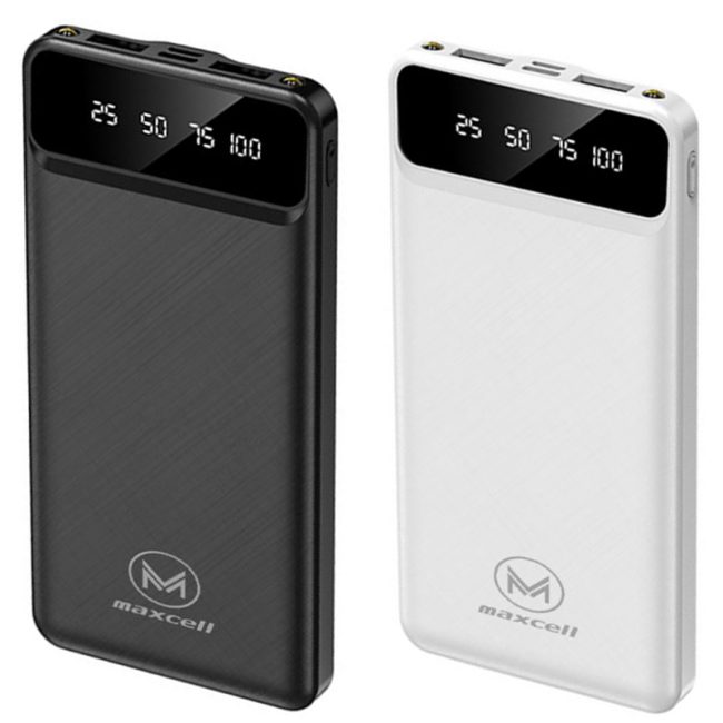 Baterie Maxcell PJ0086 Capacitate 20.000mAh Dual USB Lanterna LED 1