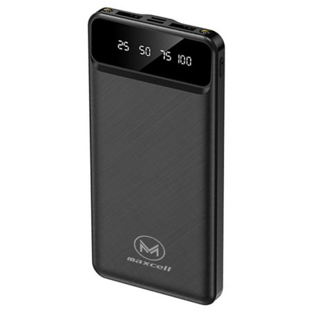 Baterie Maxcell PJ0086 Capacitate 20.000mAh Dual USB Lanterna LED Negru 2
