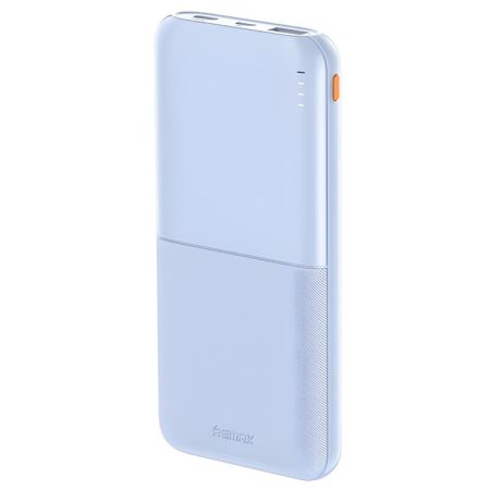 Powerbank Remax RPP-23, Baterie 10.000mAh, USB + Type-C, Indicator LED, Albastru