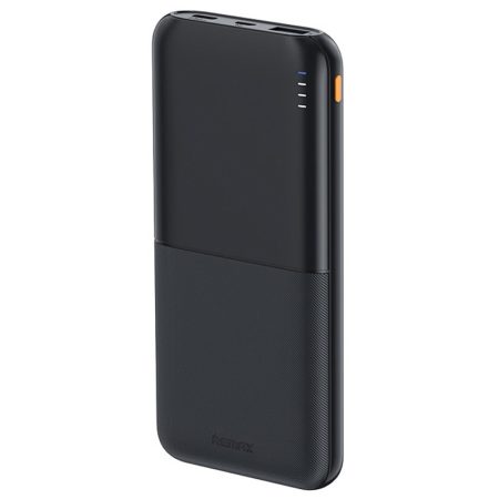 Powerbank Remax RPP-23, Baterie 10.000mAh, USB + Type-C, Indicator LED, Negru