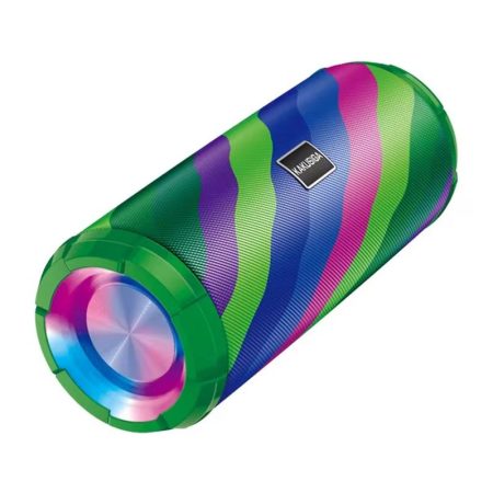 Boxa Portabila KSC-609, BT 5.0 + USB, LED colorat, Autonomie 4 Ore, Verde si Multicolor