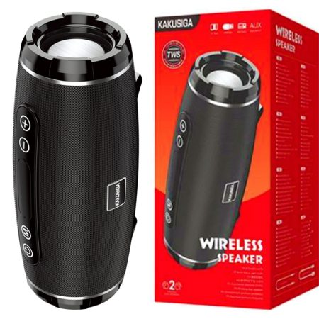 Boxa Portabila Bluetooth KSC 600 Baterie 1200mAh Autonomie 4 Ore Negru 3