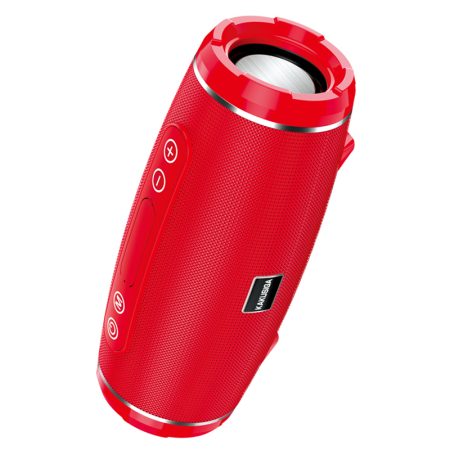 Boxa Portabila KSC-600, Baterie 1200mAh, Bluetooth 5.0, Autonomie 4 Ore, Rosu