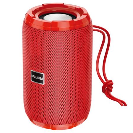 Boxa Portabila KSC-601, Baterie 1200mAh, BT 5.0, Snur transportare, Autonomie 4 Ore, Rosu