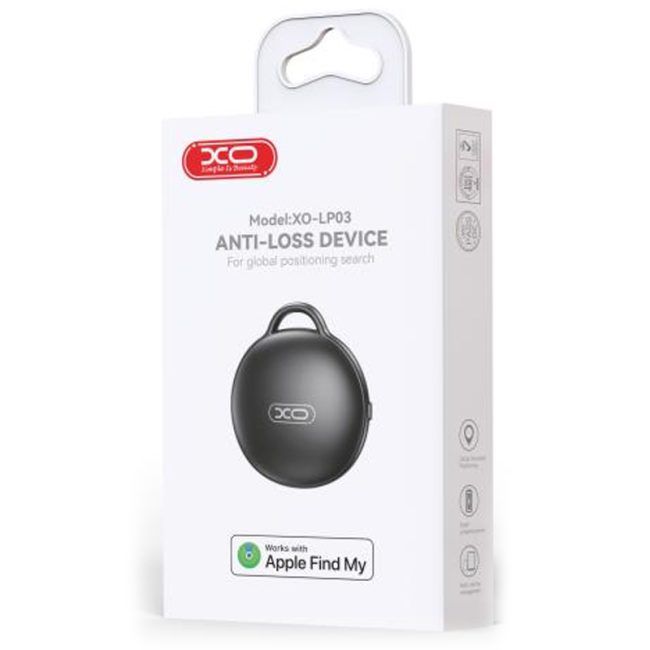 Dispozitiv de Localizare XO LP03 Anti pierdere Baterie 1 An Negru