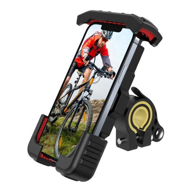 Suport Bicicleta pentru telefon Joyroom JR ZS264 Metalic Negru Rosu