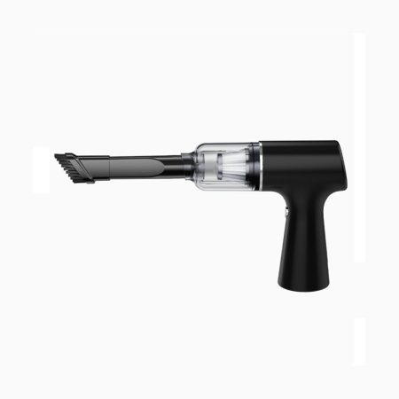 Aspirator Auto Portabil, Putere aspiratie 4000pa, Acumulator 2x1500 Mah, Negru