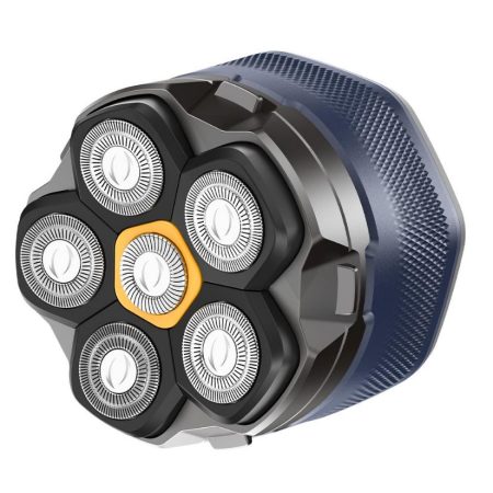 Aparat de Barbierit, XO-CF21 Electric Rotary Shaver, 6 Lame, Baterie 1400mAh, Negru