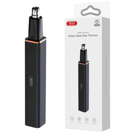 Aparat Ingrijire Nas, XO-CF15 Smart Nose Hair Trimmer, Putere 1W, Portabil, Negru