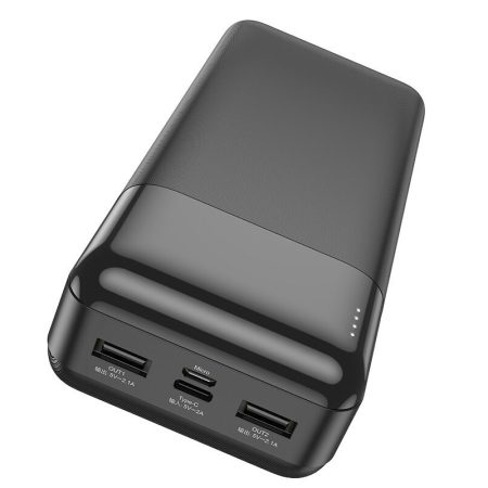 baterie hoco j72b ultra powerbank dual usb capacitate 30000mah negru