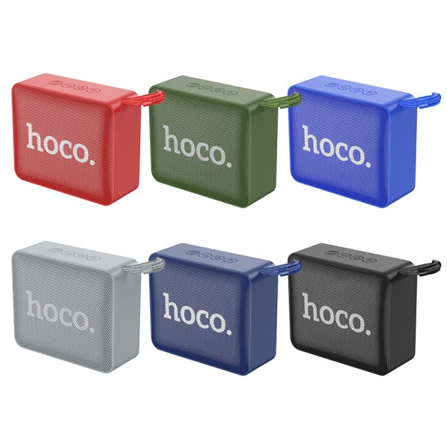 boxa mini portabila hoco bs51 bluetooth capacitate 1200mah autonomie 4 ore compatibila card tf si usb negru 2