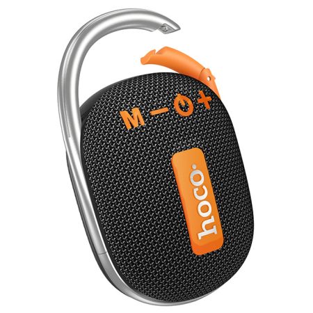 Boxa Portabila Bluetooth, Hoco HC17, Capacitate 500mAh, Autonomie 2 Ore, Carabina, Negru-Portocaliu