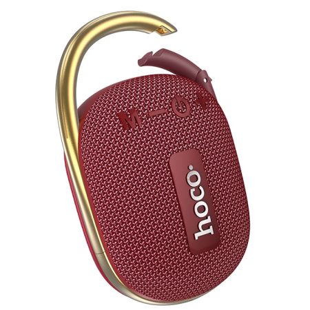 Boxa Portabila Bluetooth, Hoco HC17, Capacitate 500mAh, Autonomie 2 Ore, Carabina, Visiniu