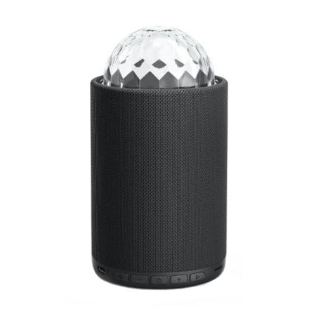 Boxa Portabila cu culori RGB, Joyroom JR-MS01 Maya, Audio 360, BT 5.1, Autonomie 4h, Negru