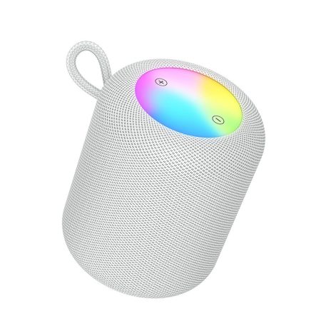 Boxa Portabila cu Iluminare RGB, Hoco HC30, Bluetooth 5.4, Putere 5W, Gri