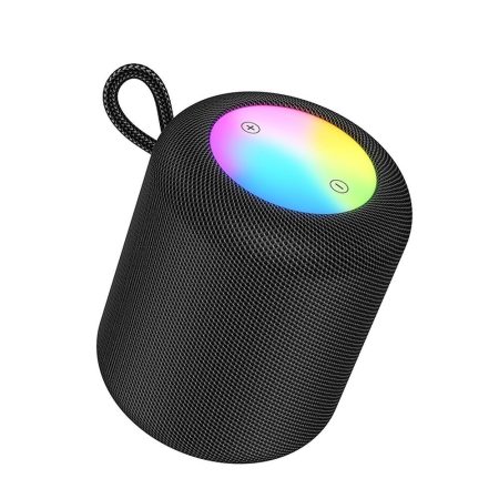 Boxa Portabila cu Iluminare RGB, Hoco HC30, Bluetooth 5.4, Putere 5W, Negru