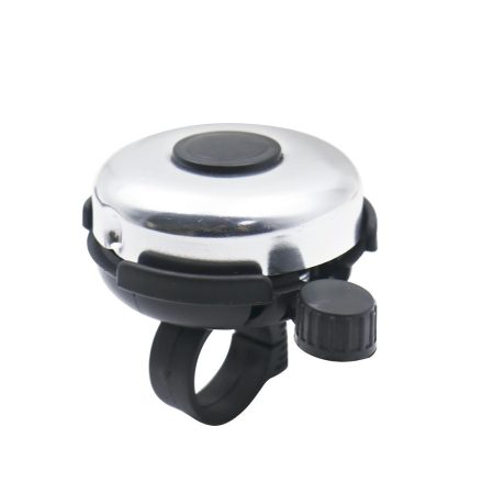 Claxon clasic pentru Bicicleta/Trotineta din Aluminiu, FSBHN-075, Negru/Argintiu