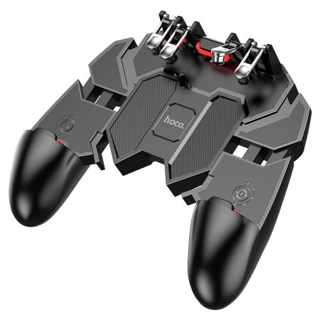Controler Gaming HOCO GM7 Eagle, 6 Butoane Fizice, pentru Jocuri pe Telefon, Negru