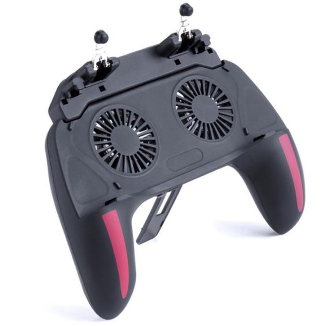 controler gaming xo h10 capacitate 2500mah racitor dublu 6500 rpm negru