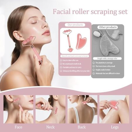 cutie cadou deluxe pentru femei 11 piese de ingrijire si relaxare cadou inedit si practic roz 26