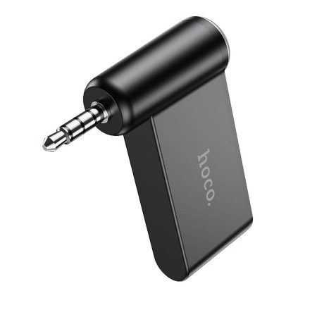 Receptor Bluetooth cu Jack 3.5mm, Conecteaza telefonul la AUX, Hoco E58, Negru