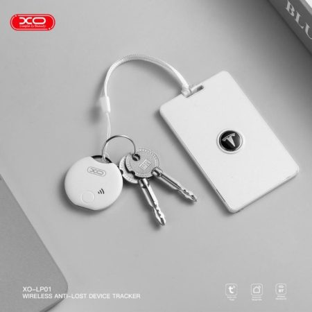 dispozitiv localizare wireless xo lp01 smarttag baterie 240mah anti pierdere alb 2