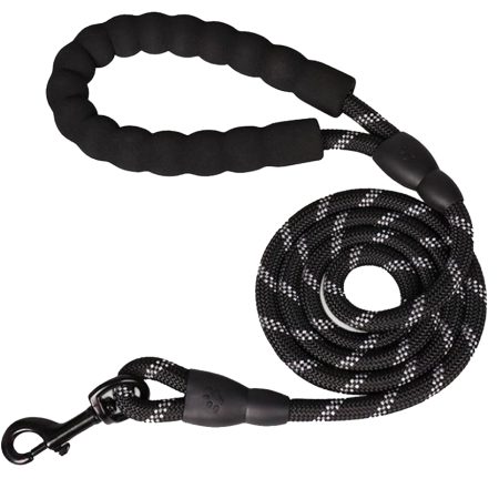 Lesa Guardian, Maner din Spuma moale, Lungime 1.42M, Textil rezistent, Negru