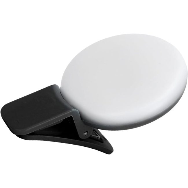 lumina led pentru telefon selfie video live ultra compacta usb c mini q albastru 4