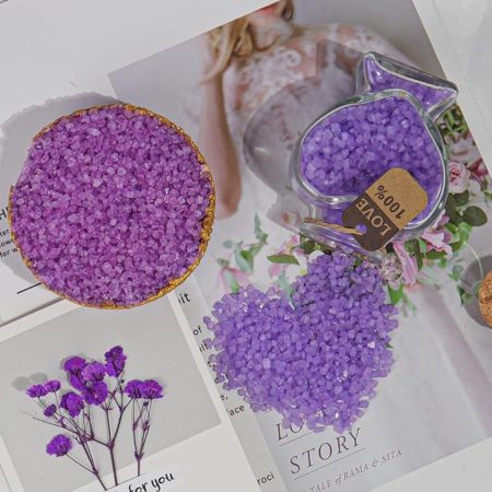 set cadou elegant mov lavanda 7 piese relaxare pentru femei speciale 2