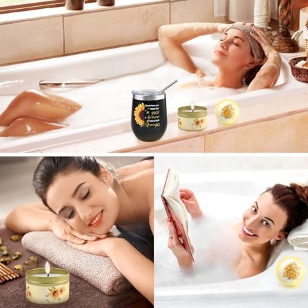 set cadou sunshine bijuterii simbolice relaxare rasfat si energie buna galben 4