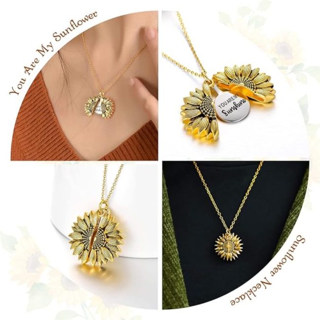 set cadou sunshine bijuterii simbolice relaxare rasfat si energie buna galben 6