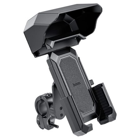 Suport Bicicleta/Moto, Protectie Ploaie, Hoco H31, Montare pe Ghidon, Rotativ, Negru
