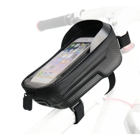 Suport telefon de cadru pentru Bicicleta, Impermeabila, FSBFB-451, Negru