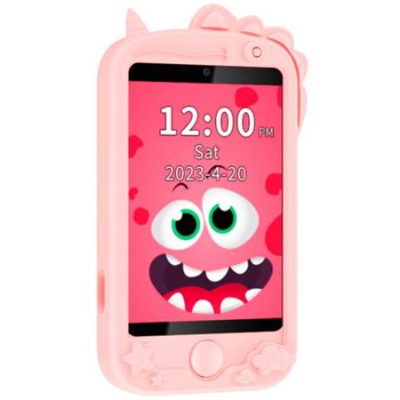 Telefon Copii XO-H160, GPS si Wi-Fi, Baterie 700mAh, Jocuri interactive, Suporta NanoSim 4G, Roz