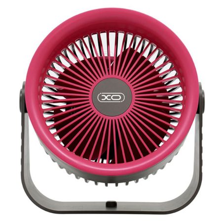 ventilator birou perete xo mf86 baterie 3600mah 4 trepte de viteza roz 5