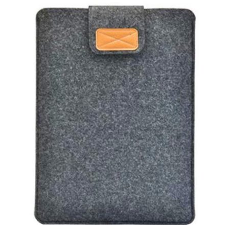 Husa Protectie tip Plic, Macbook 13"-14", Business, Arici, Textil moale, Negru