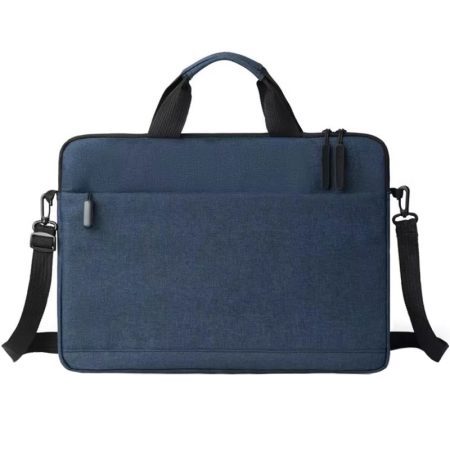 Geanta Elite pentru Laptop 15-16", Curea umar, Business, 2 Buzunare, Textil rezistent, Bleumarin